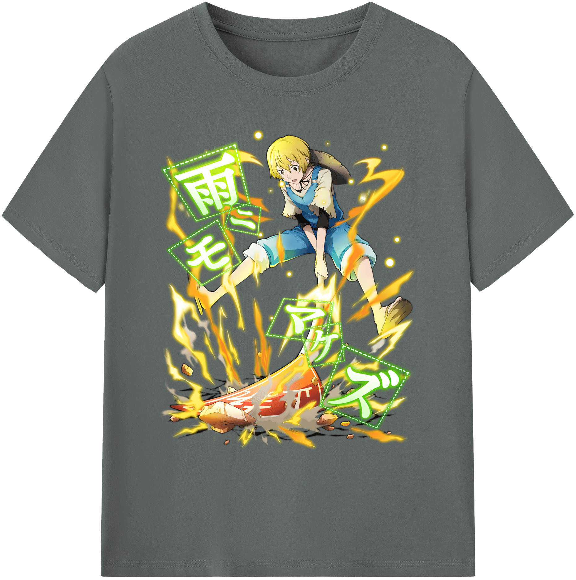 （画像用） 文豪ストレイドッグス Bungo Stray Dogs 綿100％ メンズ半袖Tシャツ｜肌触りやわらか＆通気性